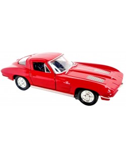 Metalni autić Welly - Chevrolet Corvette 1963, 1:34